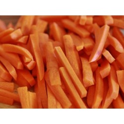 Zanahoria Juliana 1Kg (Limpia, Listo para consumir)